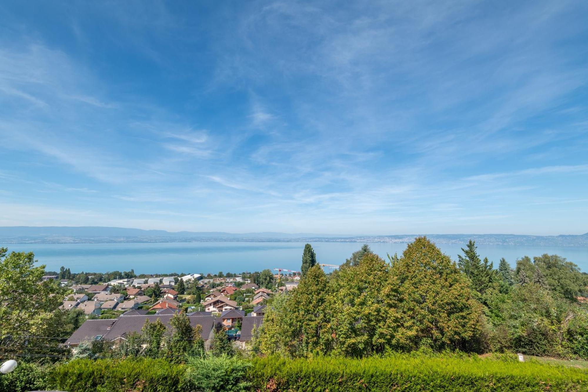 에비앙레스벵즈 Chalet Entre Lac Leman Et Montagnes - Le Cocon Du Lac Leman 빌라 외부 사진